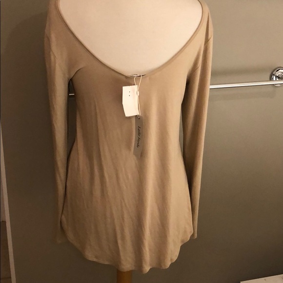 NWT LAILA JAYDE SCOOP NECK LONG SLEEVE - Picture 2 of 4